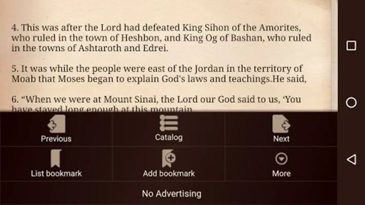 Good News Bible android App screenshot 1