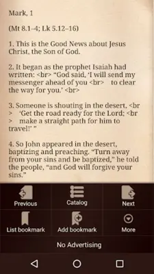 Good News Bible android App screenshot 7